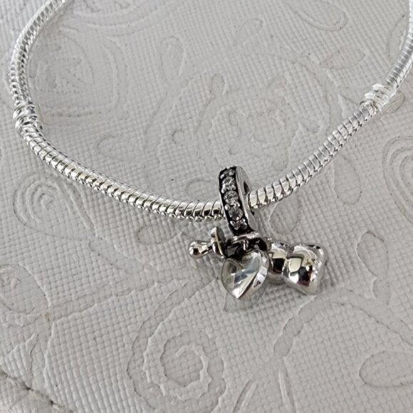 Pandora Baby Teddy Bear Dangle Charm - Picture 5 of 6